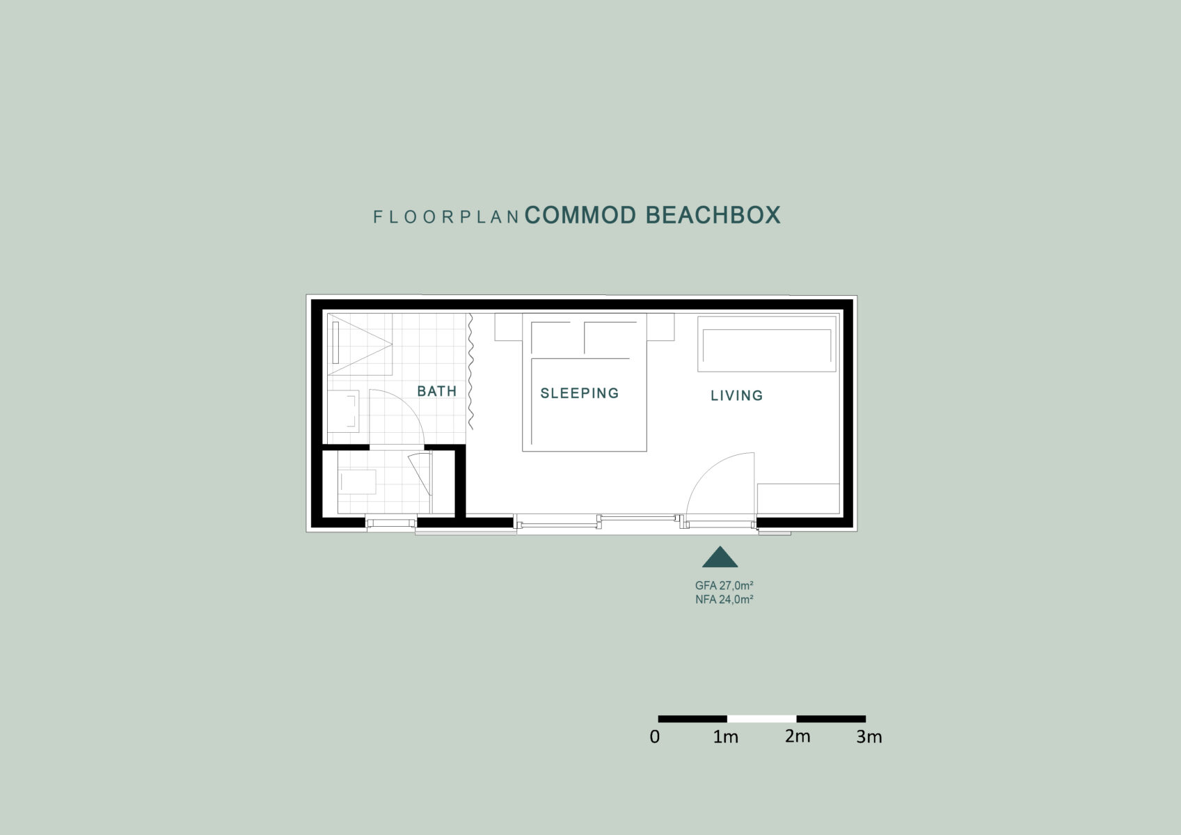 COMMOD BEACHBOX 24m² GFA