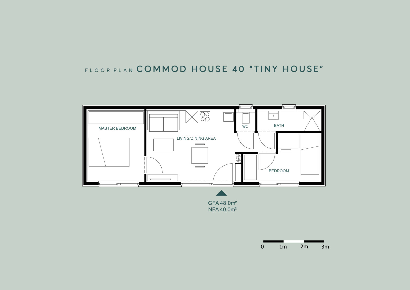 COMMOD “Tiny House” (48m² GFA) / COMMOD “Weingartenhaus” (63m² GFA)