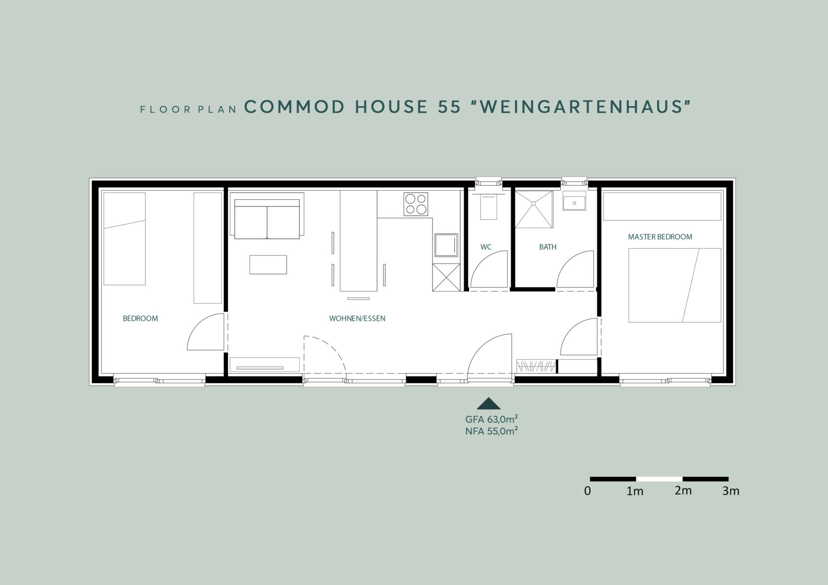 COMMOD “Tiny House” (48m² GFA) / COMMOD “Weingartenhaus” (63m² GFA)