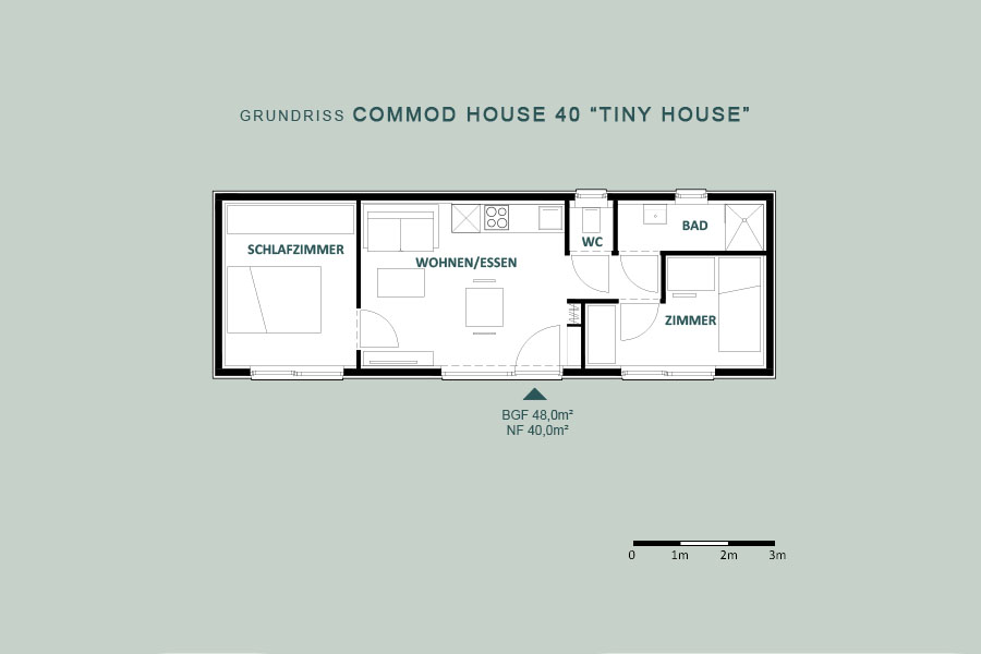 COMMOD „Tiny House“ (48m² BGF) / „Weingartenhaus“ (63m² BGF)