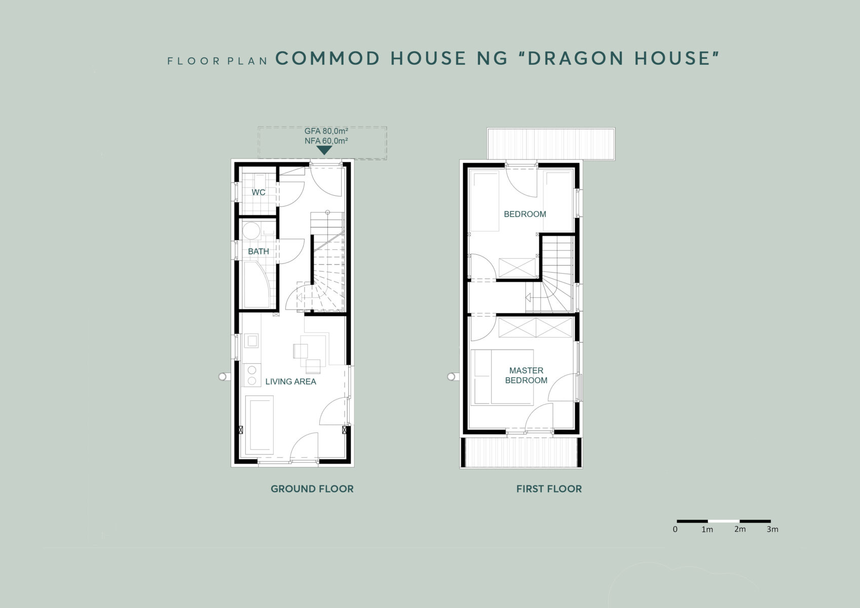 COMMOD “Dragonhouse” 80m² GFA