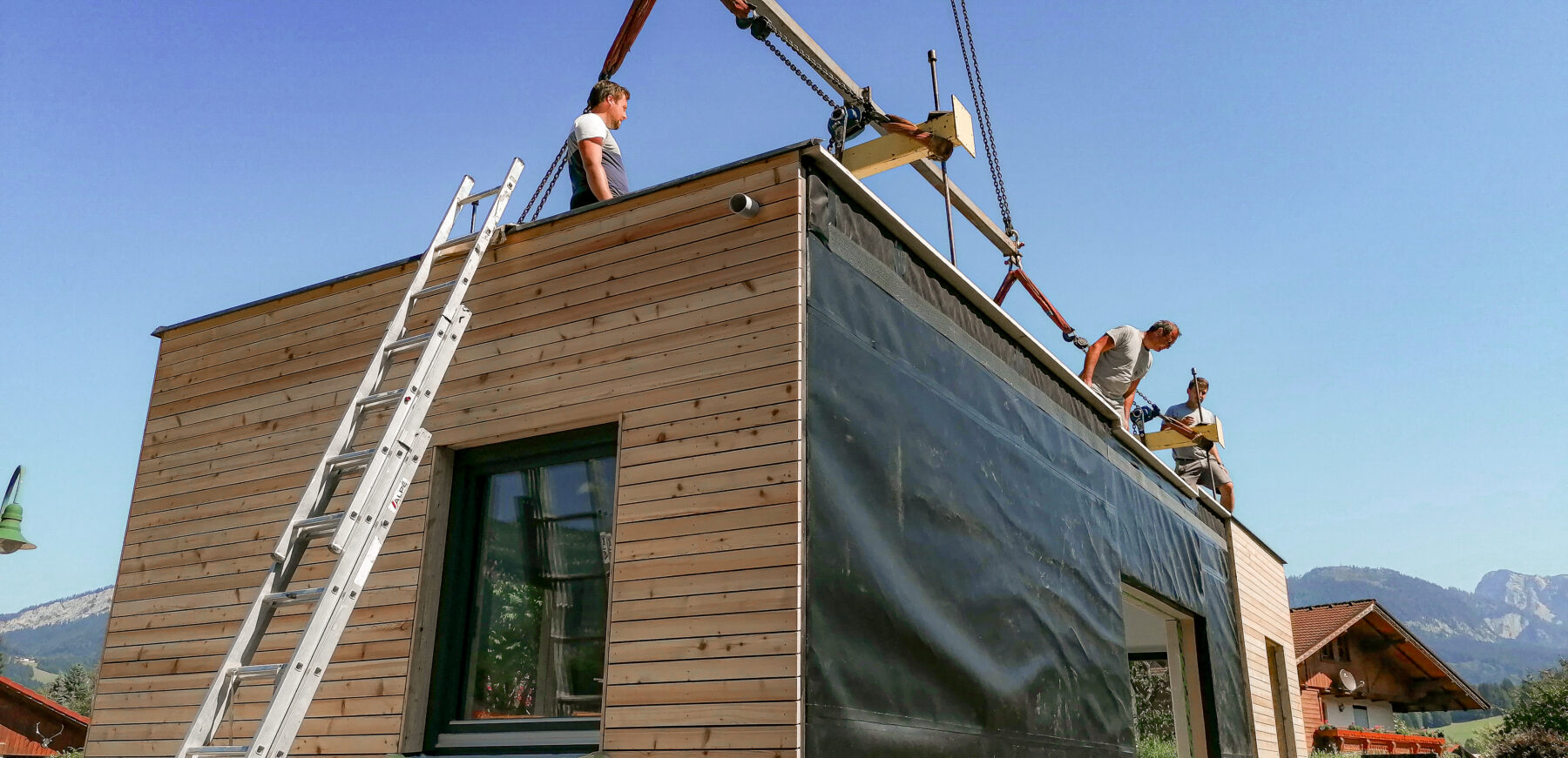 COMMOD „Drachenhaus“ 80m² BGF 2019 (+40m² Erweiterung 2023)