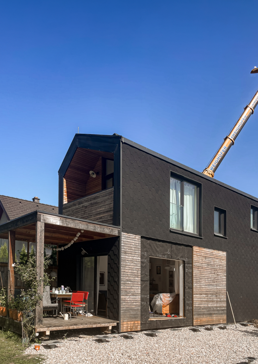 COMMOD „Drachenhaus“ 80m² BGF 2019 (+40m² Erweiterung 2023)