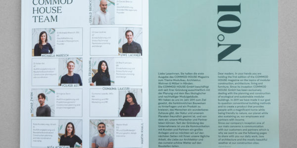 COMMOD Magazine Fachzeitschrift für Architektur und Design