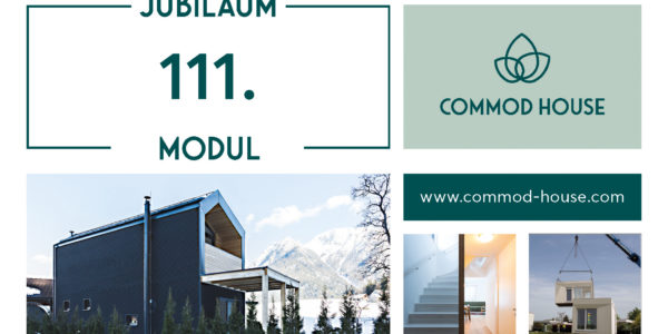 COMMOD HOUSE Jubiläum 111. Modul goes Vorarlberg!