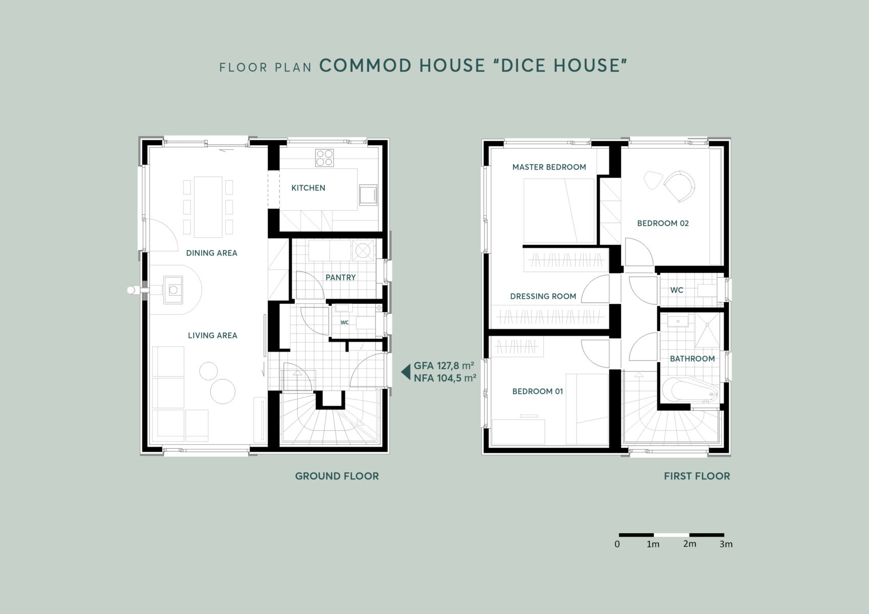 COMMOD “Dice House” 127m² GFA