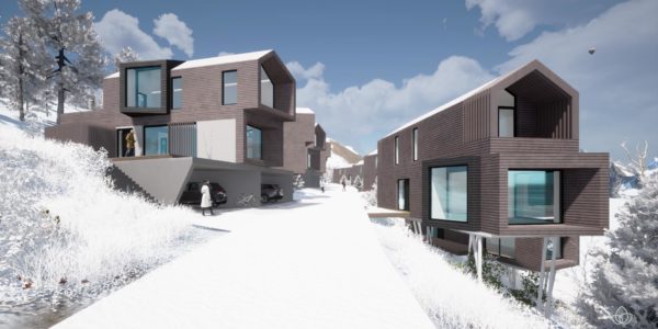 Luxury-Alm-Chalets Almgiraffe© und Bergschmetterling©