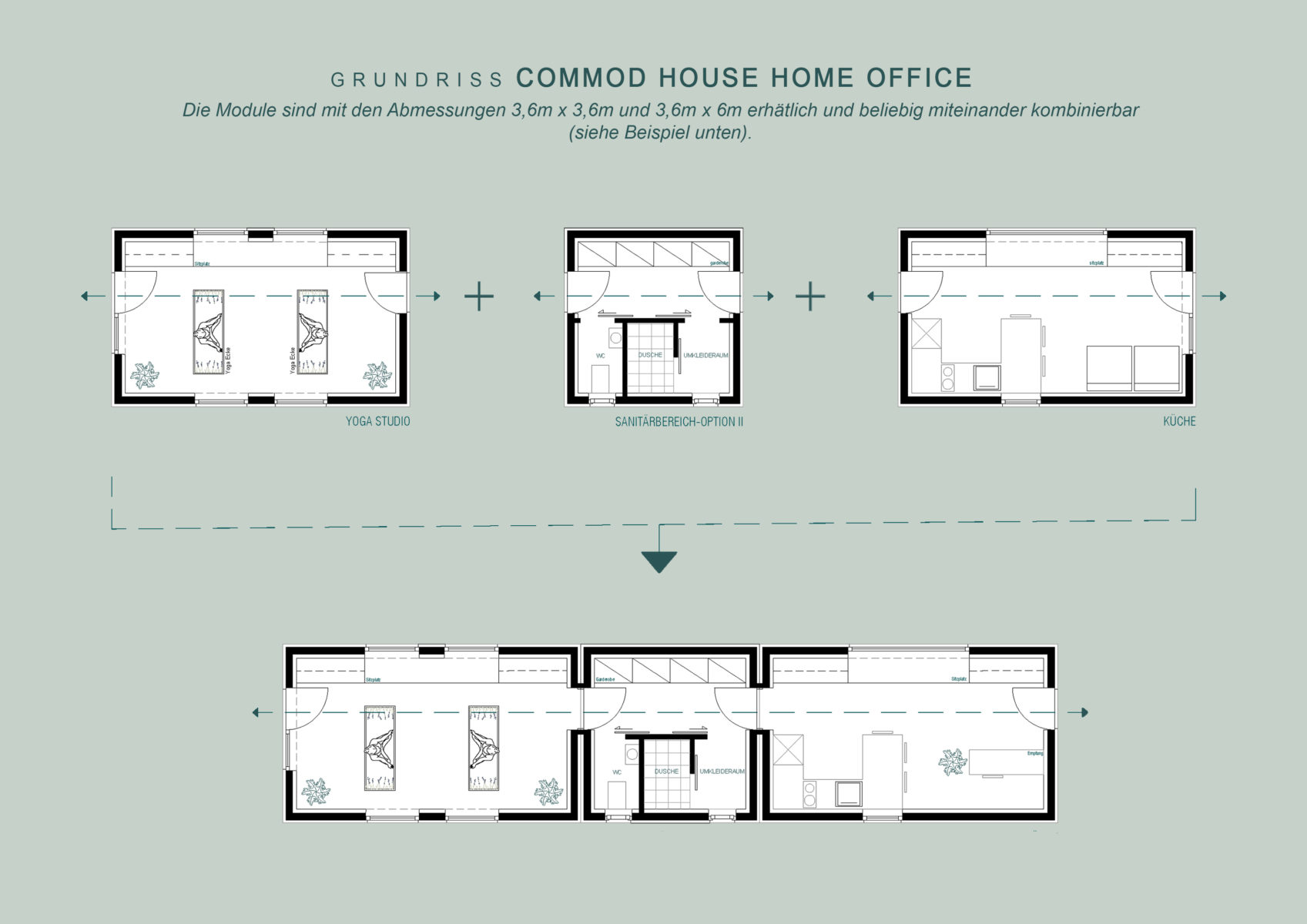 COMMOD home office & garden office