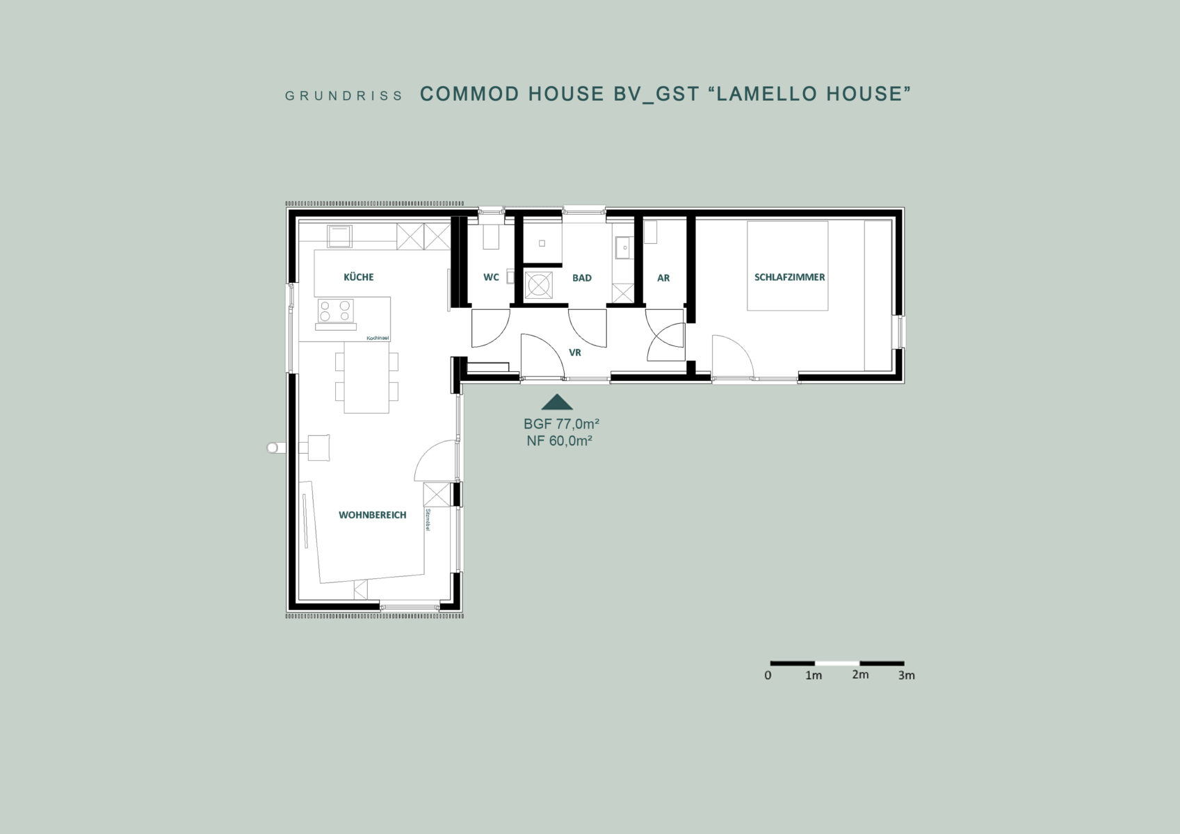 COMMOD « Lamello House » 77m²