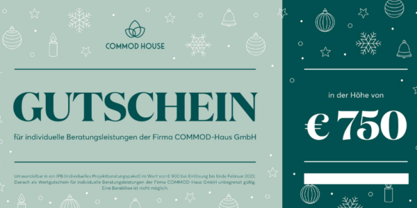 Zu Weihnachten ein Haus verschenken?