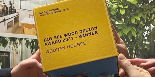 BigSEE Wood Design Award 2021 für COMMOD „Magic House“