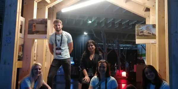 COMMOD „Village“ Ausstellungspavillons am Fifteenseconds Festival 2023